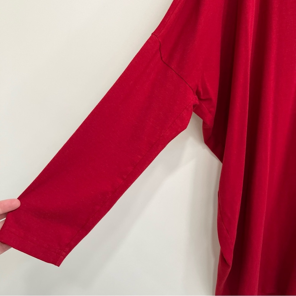 bryn Walker Red V-Neck Tunic - Picture 5 of 10